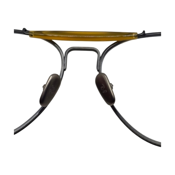 Ray-Ban  limited edition Gun metal and Gold Aviator Glasses titanium - Picture 6 of 8